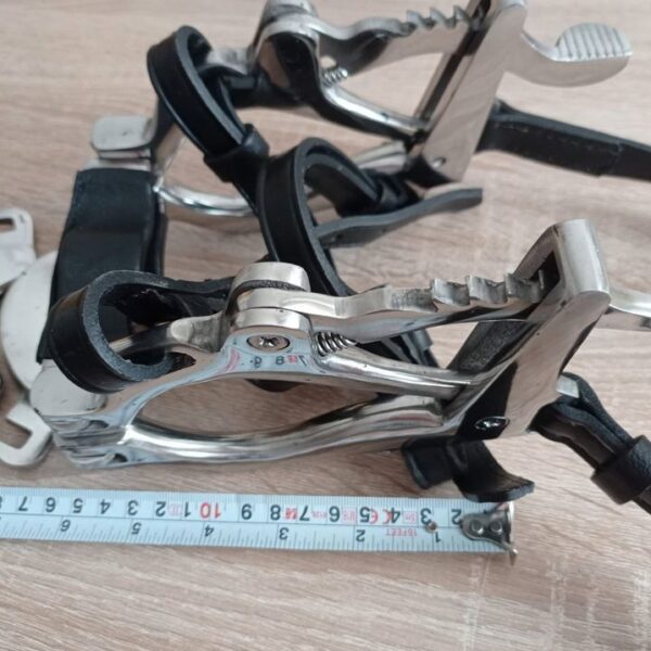 Equine Miniature Horse Pony Dental Mouth Gag Speculum Stainless Steel Satin with L Straps Dentistry Veterinary BITS Cups Upper Lower Jaws